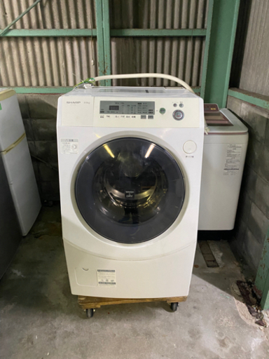 シャープドラム式9kg洗濯機☺️