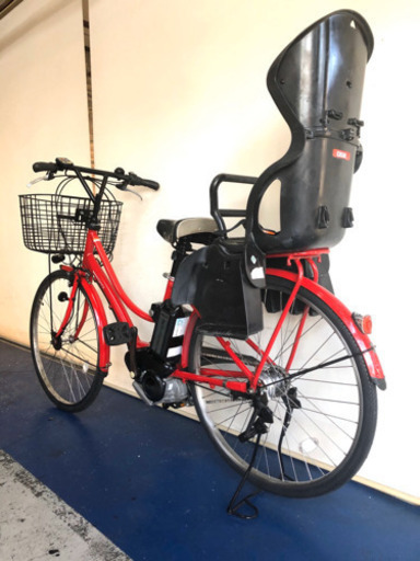 関東全域送料無料 保証付き 電動自転車 ヤマハ パスアミ 26インチ 8.7ah デジタル 赤