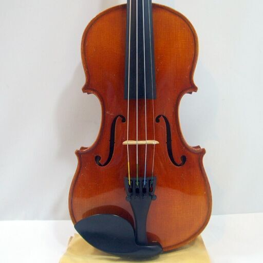 メンテ済み ドイツメーカー Franz Sandner社 CV-4 バイオリン 1/2 上質虎杢 ブラジルウッド未使用弓 アジャスター内臓テールピース 発表会 全国発送対応 中古バイオリン 名古屋近郊 愛知県清須市より 管理（カ）8600
