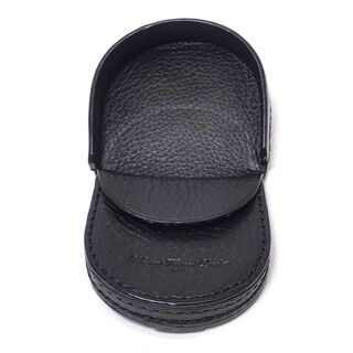 AA594 Natural Tanned Leather Italian 馬蹄型コインケースの画像