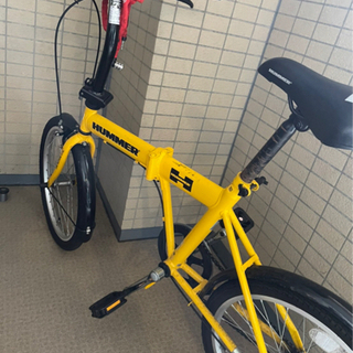 HUMMER折りたたみ自転車 20インチ FDB20G MGの画像