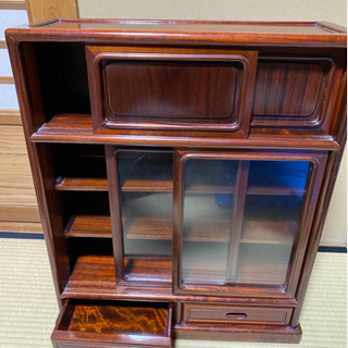 水屋　コレクションボックス　骨董品