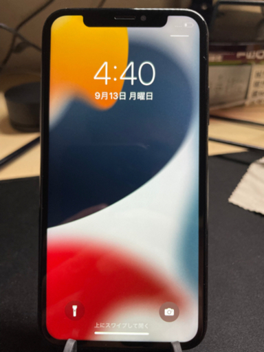 iPhone X Space Gray 256 GB SIMフリー