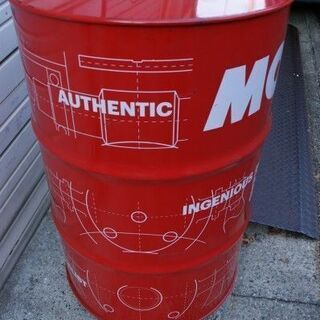 MOTULモチュール 200Lドラム缶 空ドラム◆赤の画像