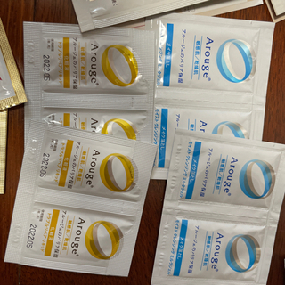 いろいろなメーカーの試供品です。の画像