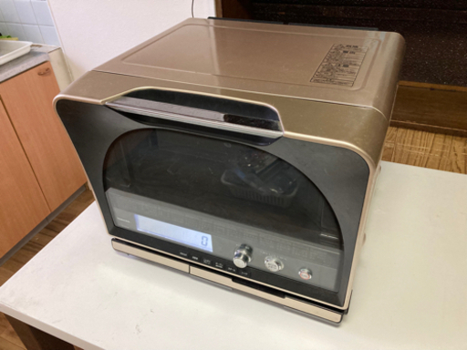 ER-GD500 石窯ドーム オーブンレンジ 赤 ジャンク品