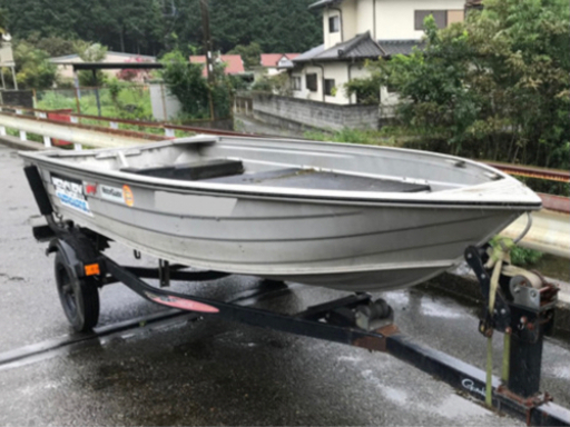 中古艇オーストラリア製アルミボート