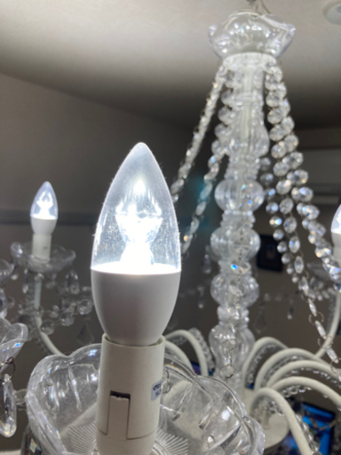 高級シャンデリア12灯　LED15本