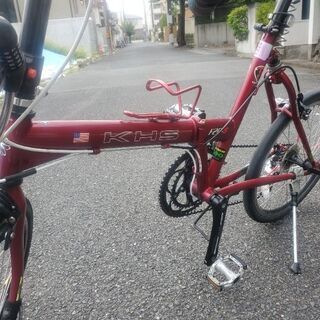 KHS 折りたたみ 自転車の中古が安い！激安で譲ります・無料であげます｜ジモティー