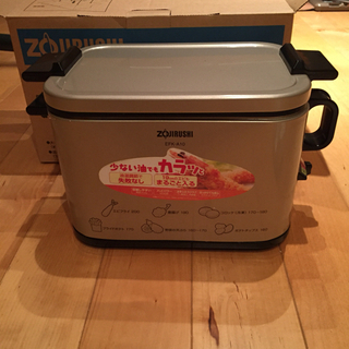 電気フライヤー あげあげ 象印の画像