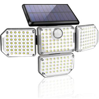 【新品】181LED センサーライト　野外　180°角度回転 1...