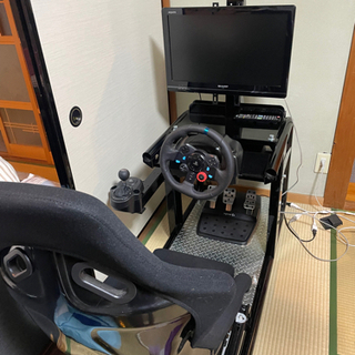 グランツーリスモ、ハンコン、椅子付きの画像