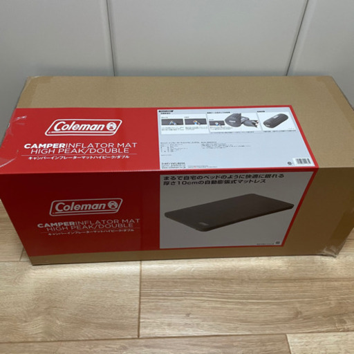 【新品】コールマン キャンパーインフレーターマットハイピークダブル ②