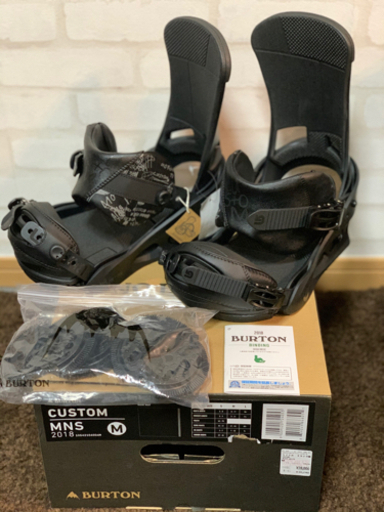 バートン  スノーボード  ビンディング CUSTOM ReFlex Ｍ