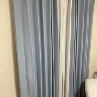 ニトリ 遮光カーテン レースカーテンの画像