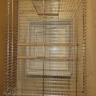 【成約済】鳥かご　37×30×高さ40　引き取りの方の画像
