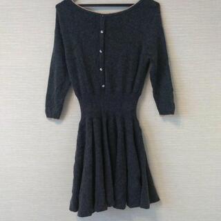 PROPORTION BODY DRESSING　ニットワンピース　Sサイズの画像