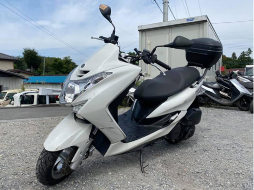 ★お支払い総額 10.8万円★ ヤマハ マジェスティ155S SG28J  高速乗れる！ 通勤通学最強！ 嬉しいリアボックス付き♪ 関東圏内即日配送可能です！