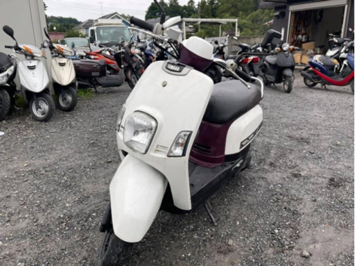 ★お支払い総額 6.5万円★ ヤマハ CUXI100 おしゃれスクーター！ 4スト 低燃費 通勤通学にオススメ♪ 関東圏内即日配送可能です！