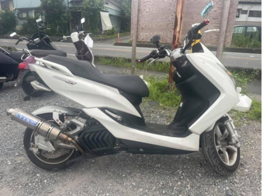 ★お支払い総額 8.2万円★ ヤマハ マジェスティ155S  SG28J  LEDヘッドライト！ OVERマフラー！ 高速乗れる！通勤通学に♪ 走行テスト済み 関東圏内即日配送可能です！