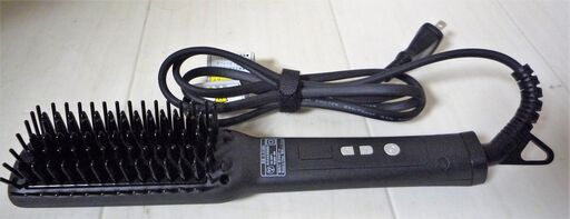 ☆サロニア SALONIA SL-012BKS ストレートヒートブラシ スリム◆たった2分でナチュラルストレートヘアに