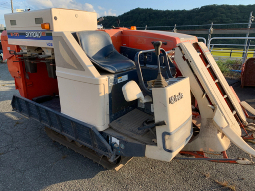 R1-171▲コンバイン！部品取り！スクラップ！ディーゼルエンジン！
