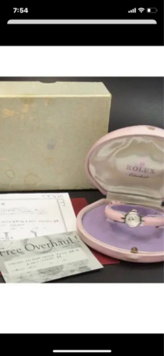 OH済み ROLEX オーキッド カメレオン カットガラス付属品有