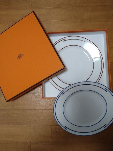値下げしました!中古エルメスケーキ皿2枚セット