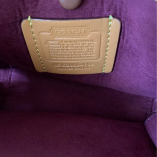 coachショルダーバッグの画像