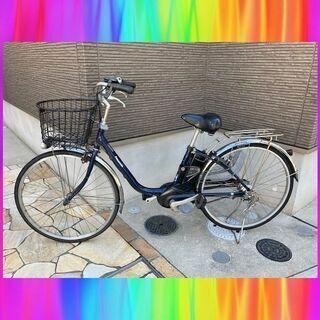 💘得②💘Panasonic　パナソニック　ビビ　電動自転車　8Ah 電動アシスト自転車　新基準　26インチ　中古　911301