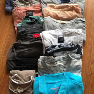 Tシャツ　アバクロ、ディーゼル、トミー、アルマーニ他20着程