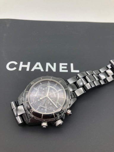 シャネル J12 クロノグラフ H0940 自動巻き メンズ 【中古】