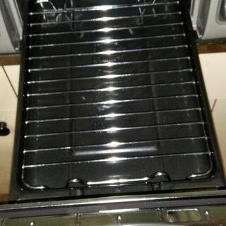 ガステーブル、２口＋グリル、LPガス用、パロマIC-4801F（中古）の画像