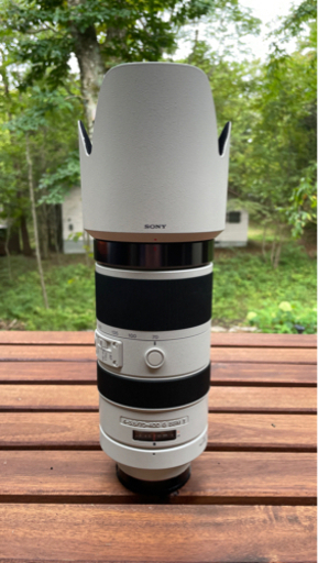 【終了】SONY αレンズ70-400F4-5.6 G SSM II （Aマウント）マウントアダプター付き