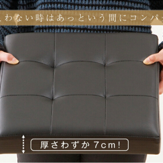 収納 正方形 38×38cm 単品 ボックス 折りたたみの画像