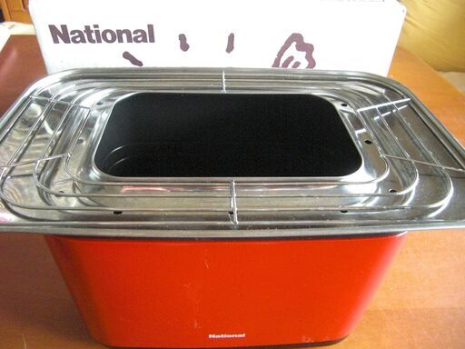 national　キッチンフライヤー　NF-F150（レッド）中古