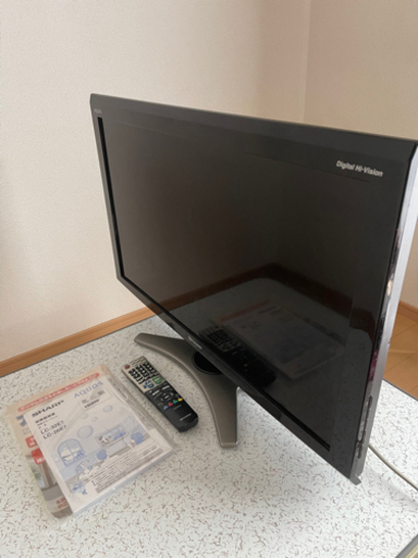【決まりました】32型 液晶テレビ SHARP AQUOS