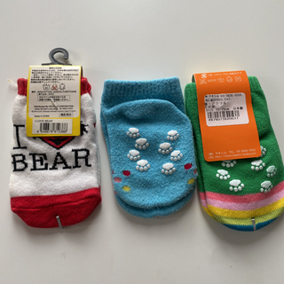 新品！パパママ靴下 3足セット 10〜15センチ の画像