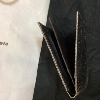 極美品未使用に近い財布コンパクト人気仕様人気ブランド本革レザー パイソンオシャレの画像