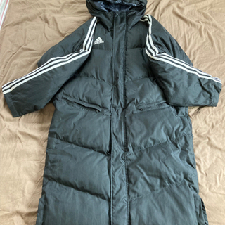 ベンチコート　adidas  Mサイズ　ダウン