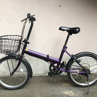 折りたたみ自転車　6段変速　20インチ