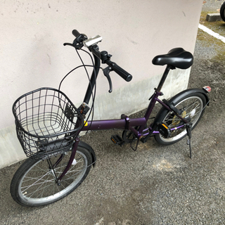 折りたたみ自転車　6段変速　20インチの画像
