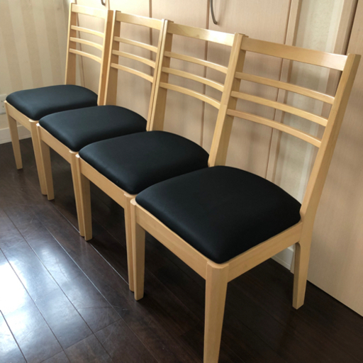 ☆決まりました　値下げ　ダイニングチェア　4脚セット