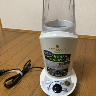 早い者勝ち！コンパクト精米機の画像