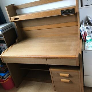 【もうすぐ粗大ゴミへ(*´-`)】浜本工芸★勉強机