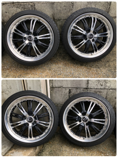 値下げ　ENKEI 中古アルミホイールタイヤセット
