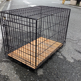 引渡し決定！　MR PET  折り畳み式　ゲージ　黒　中型犬　猫