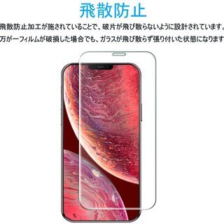 IPhone12 pro max ガラスフィルム 強化ガラス2枚セット