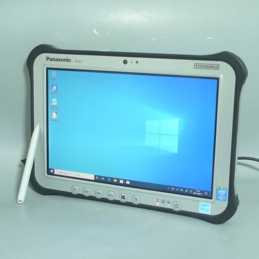 840時間使用 高速SSD搭載 タブレット 中古美品 10.1型 Panasonic FZ-G1FABZJCJ 第4世代Core i5 4GB 無線 Wi-Fi Windows10 Office
