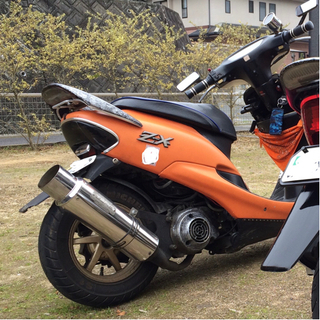 値下げ！現状渡し ホンダ ライブ ディオ ZX 50cc ロンホイ カスタム 熊本の画像